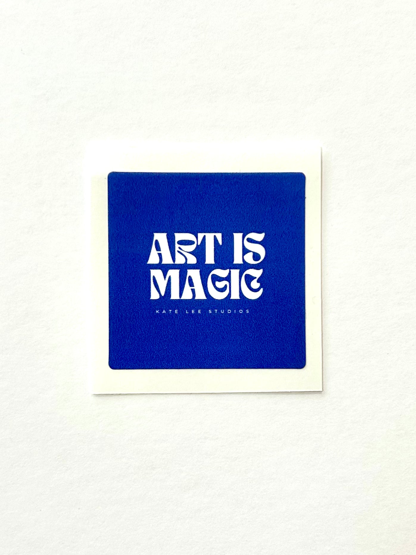 Indigo Art is Magic Vinyl Sticker
