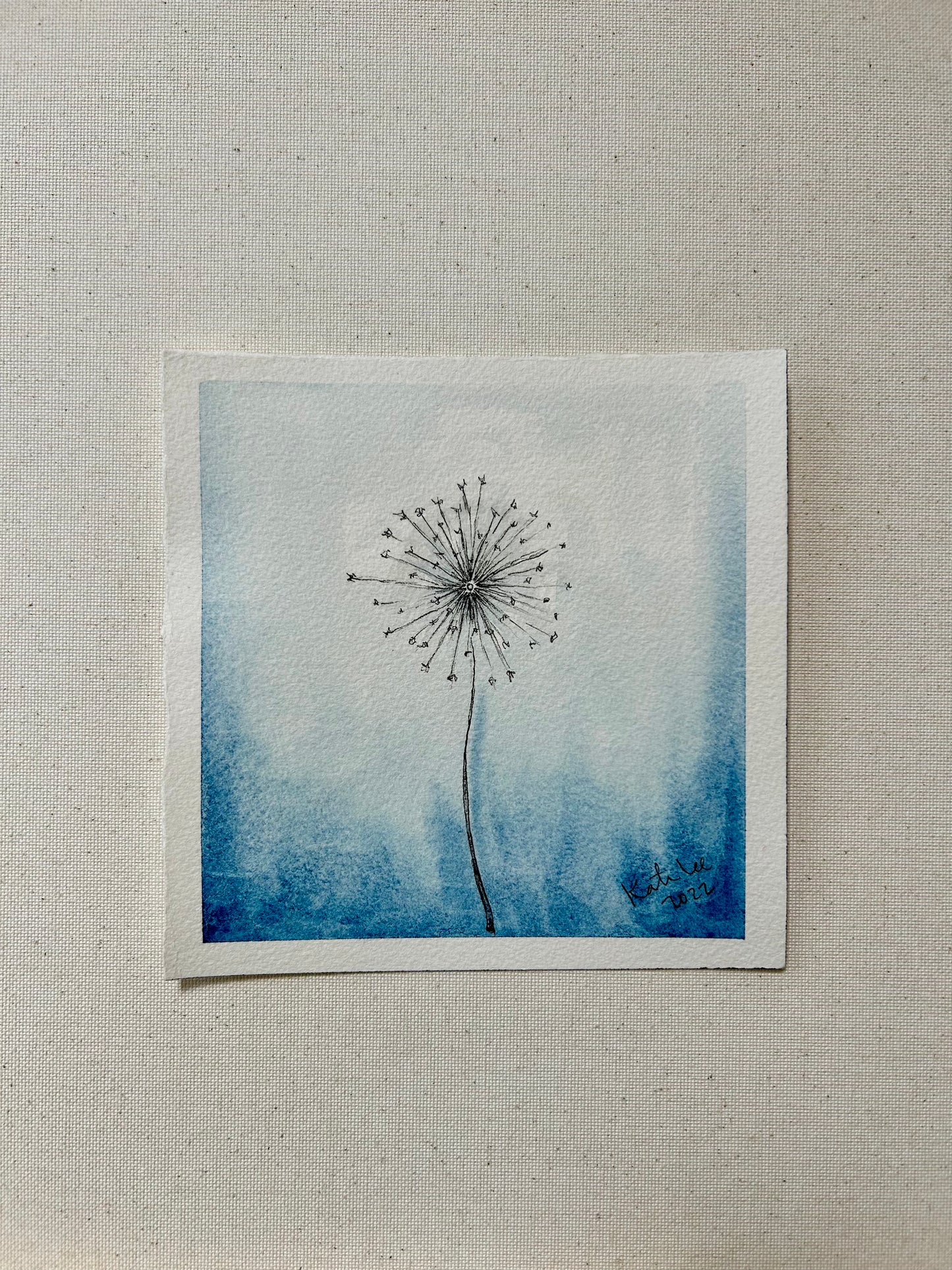 Making Wishes. Blue