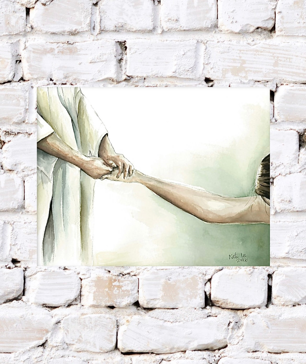 I Need Thee Every Hour. 5x7