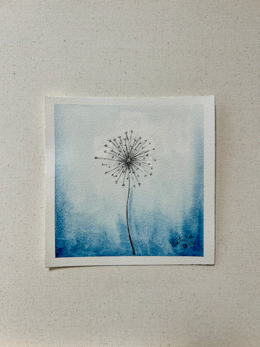 Making Wishes. Blue